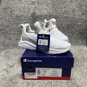 Champion Shoes Womens Size 7 White Rainbow Legacy A Lo Slip On Athletic Sneakers